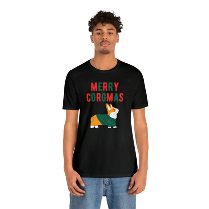 Corgi T-shirt Merry Corgmas Women & Men