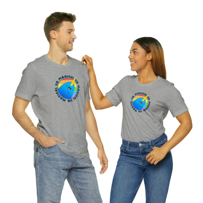 LGBTQ+ Pride T-shirt Magical Narwhal Women & Men