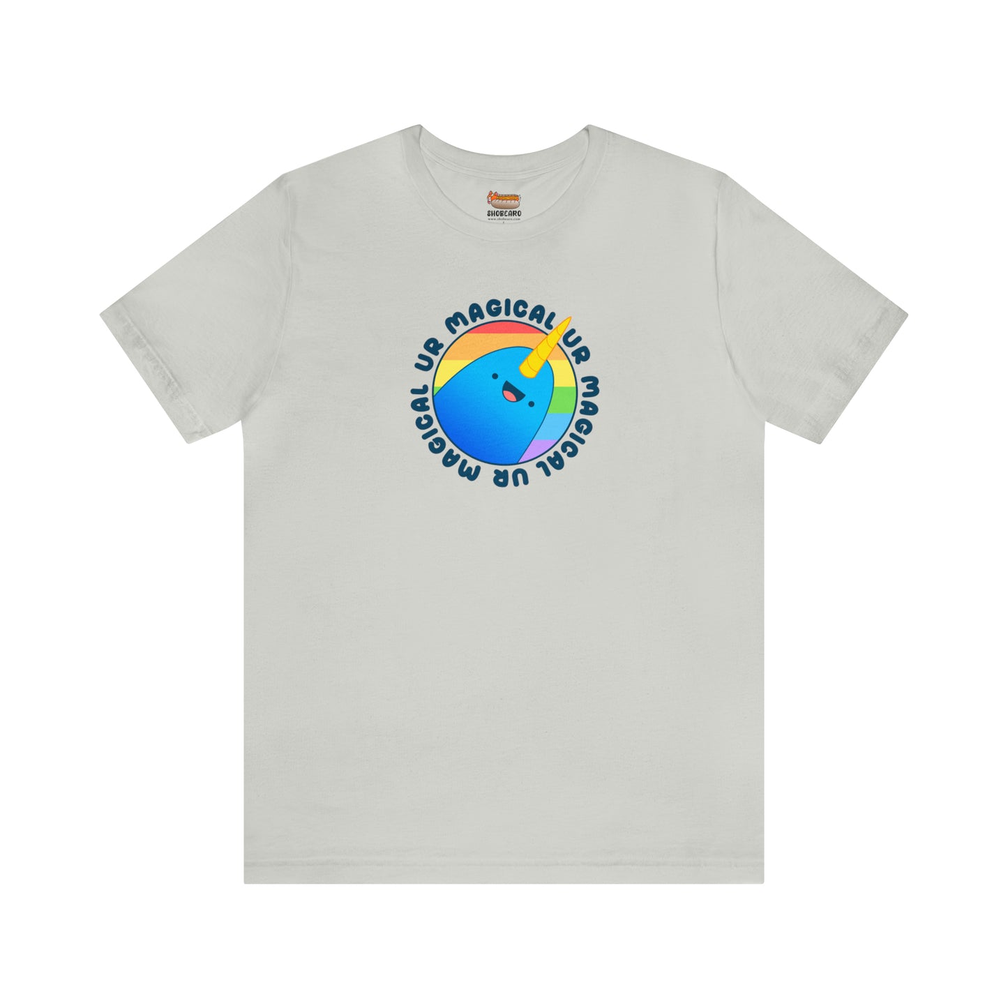 LGBTQ+ Pride T-shirt Magical Narwhal Women & Men