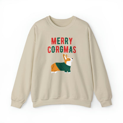 Corgi Sweatshirt Merry Corgmas Women & Men