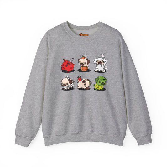 Pug Sweatshirt Halloween Women & Men