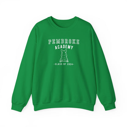 Corgi Sweatshirt Pembroke Academy Class of 2024 Women & Man