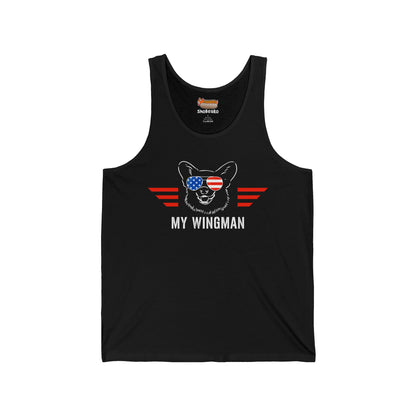 Corgi Tank Top Wingman Women & Men