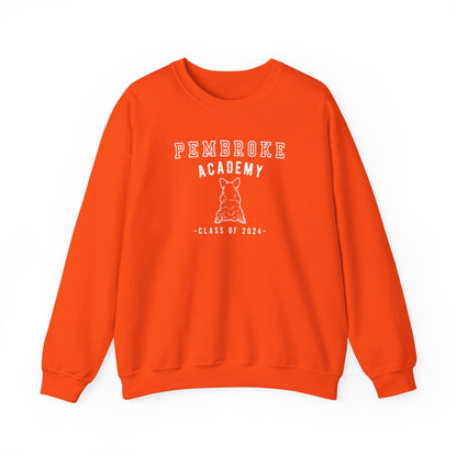 Corgi Sweatshirt Pembroke Academy Class of 2024 Women & Man