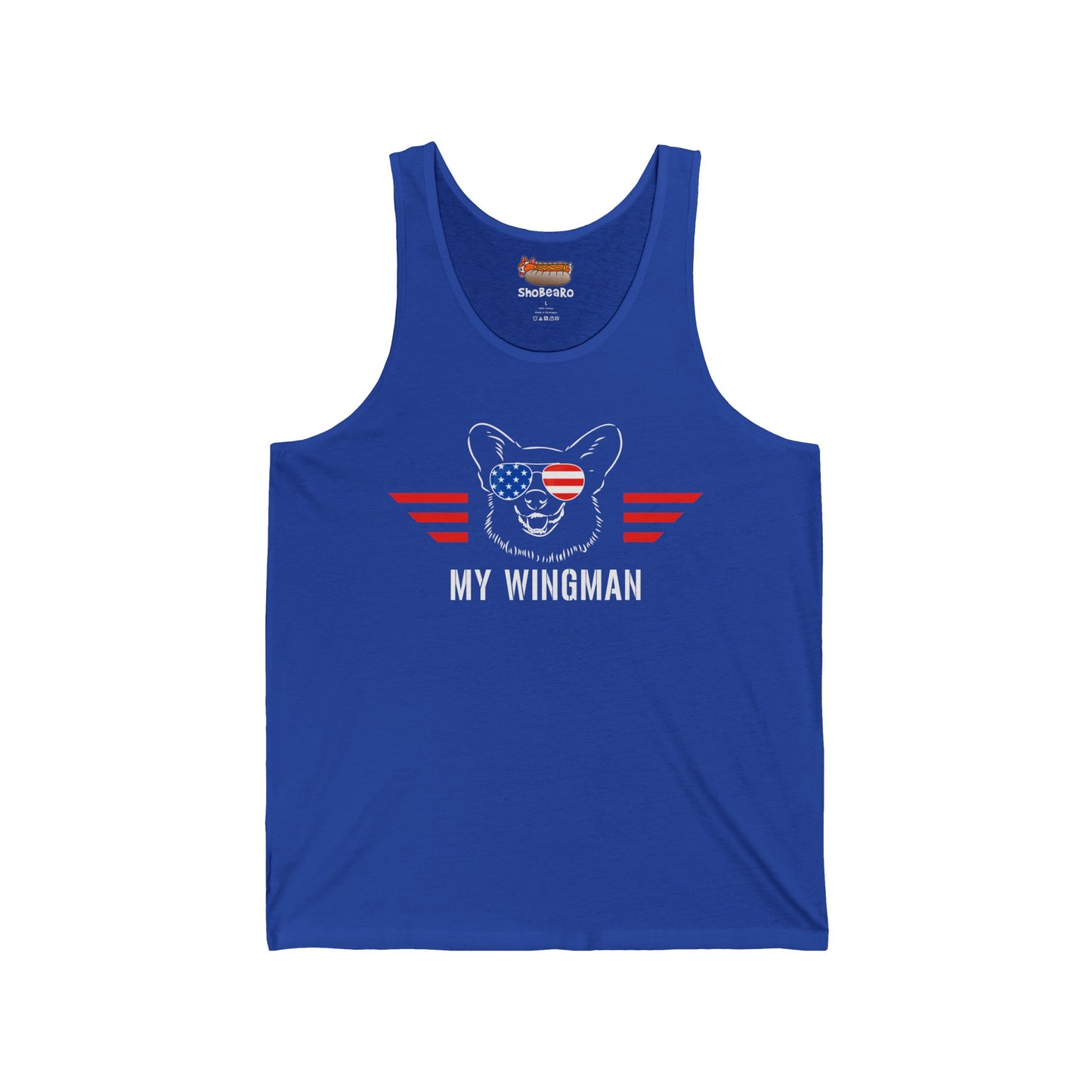 Corgi Tank Top Wingman Women & Men