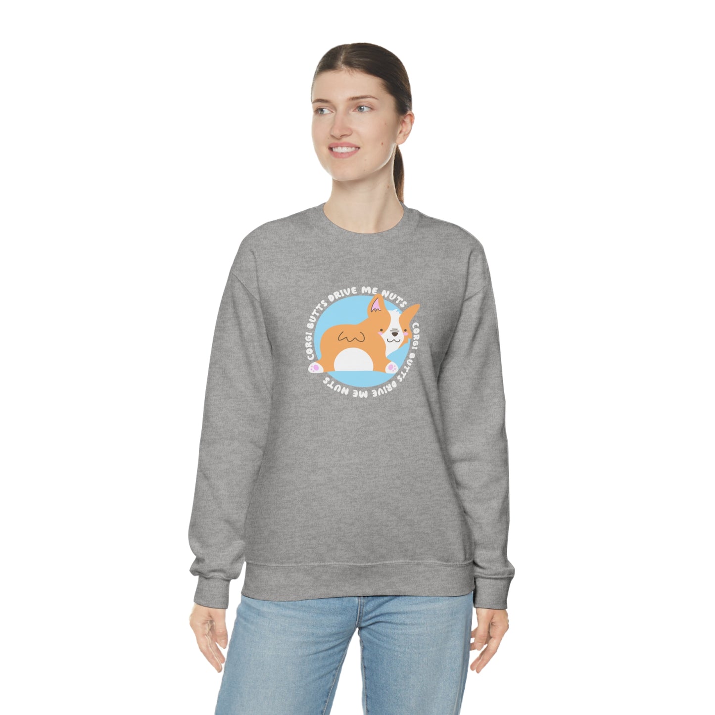 Corgi Sweatshirt Butts Drive Me Nuts Men & Women