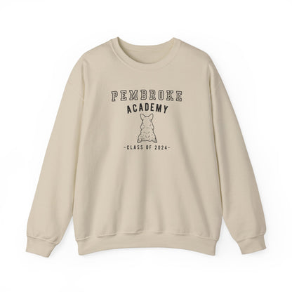 Corgi Sweatshirt Pembroke Academy Class of 2024 Women & Man