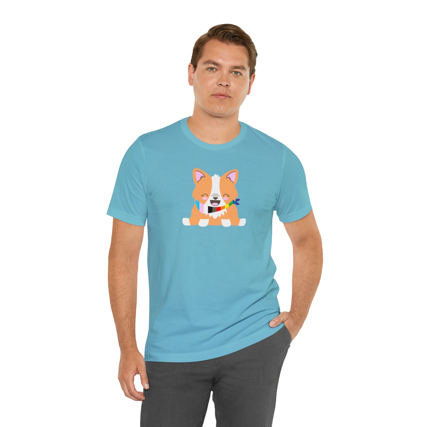 Corgi T-shirt Pride LGBTQ+ Men & Women