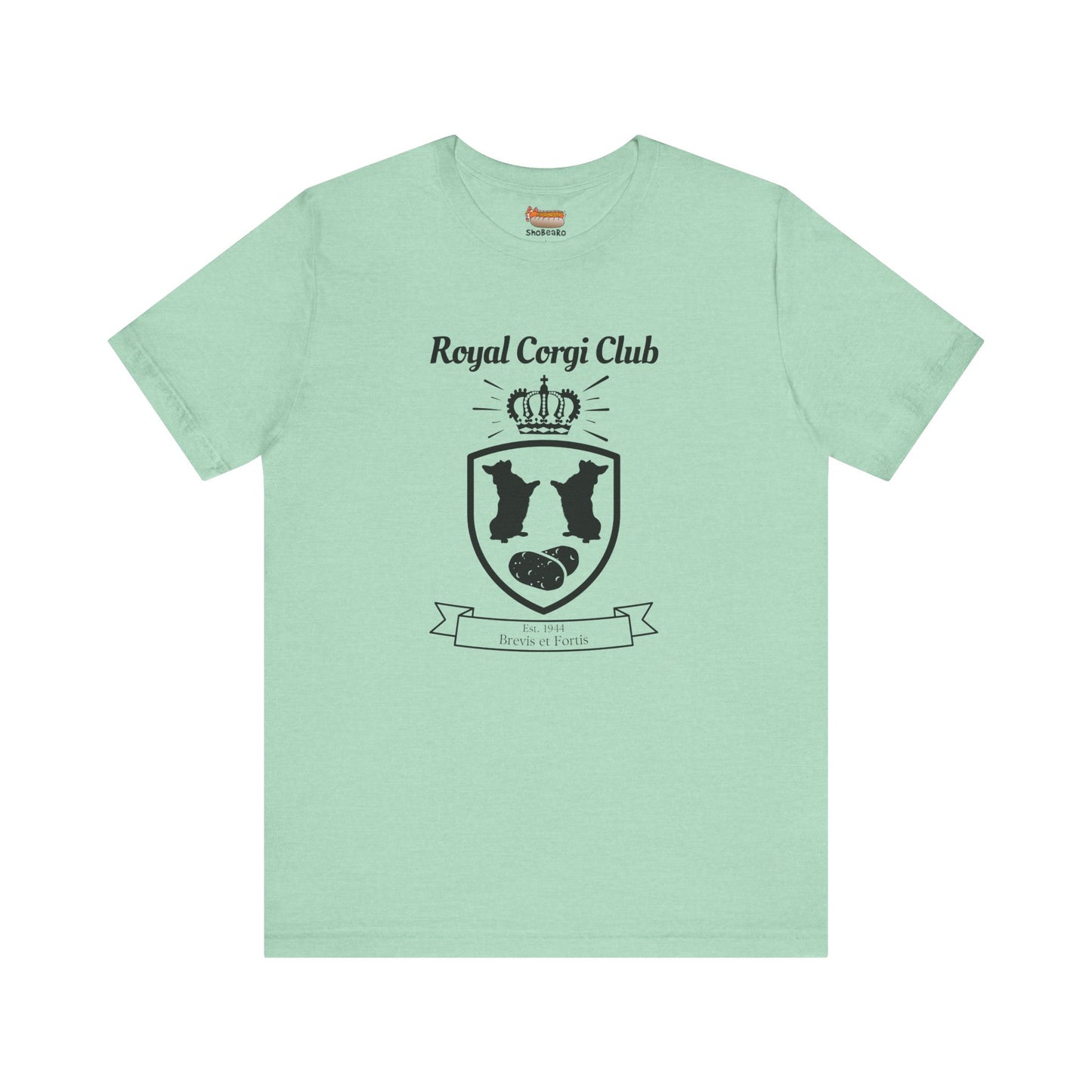 Corgi T-shirt Royal Corgi Club Women & Men