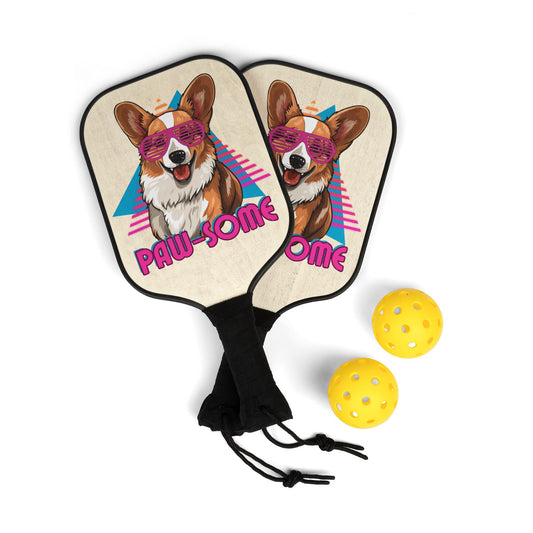 Corgi Pickleball Kit PAW-some