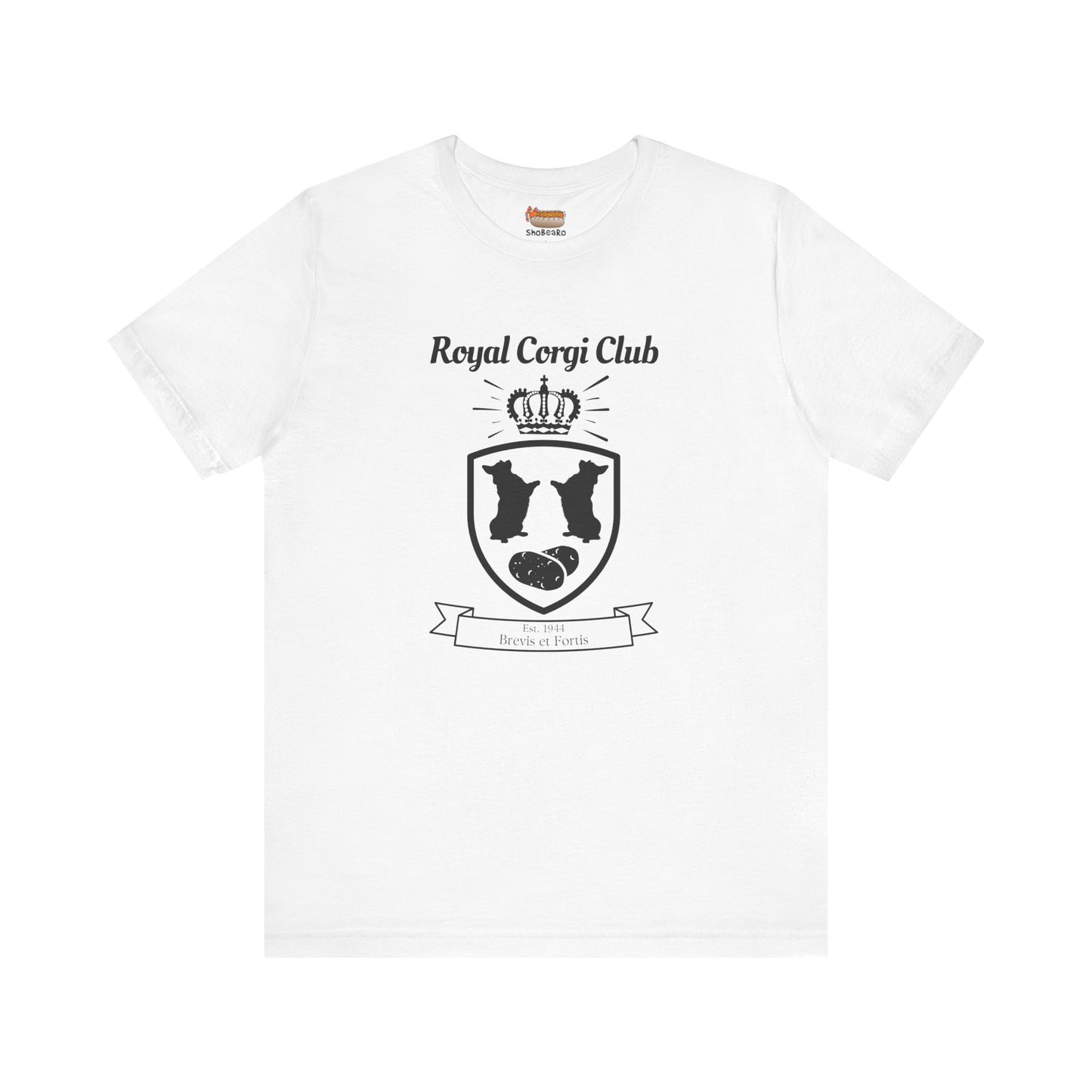 Corgi T-shirt Royal Corgi Club Women & Men