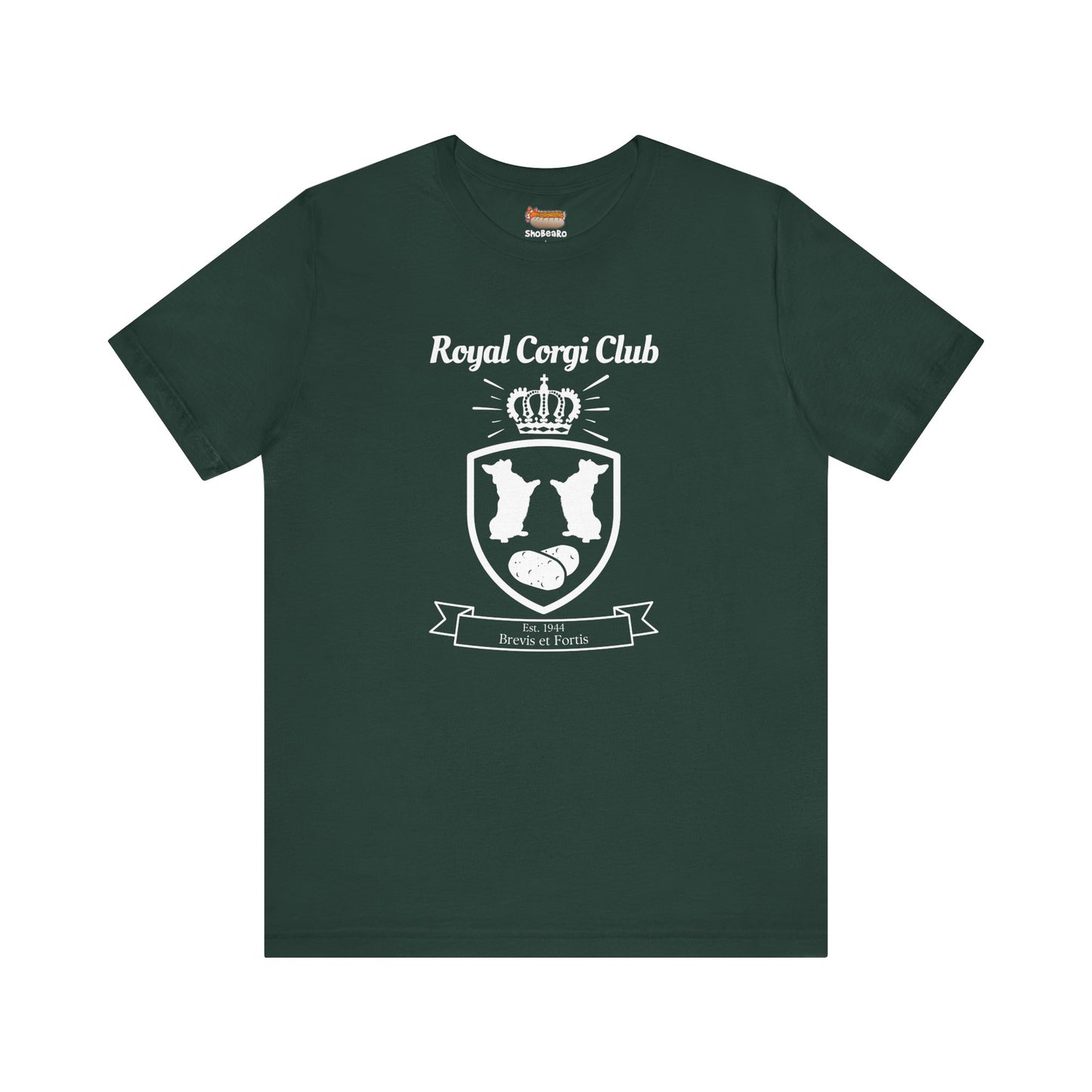 Corgi T-shirt Royal Corgi Club Women & Men