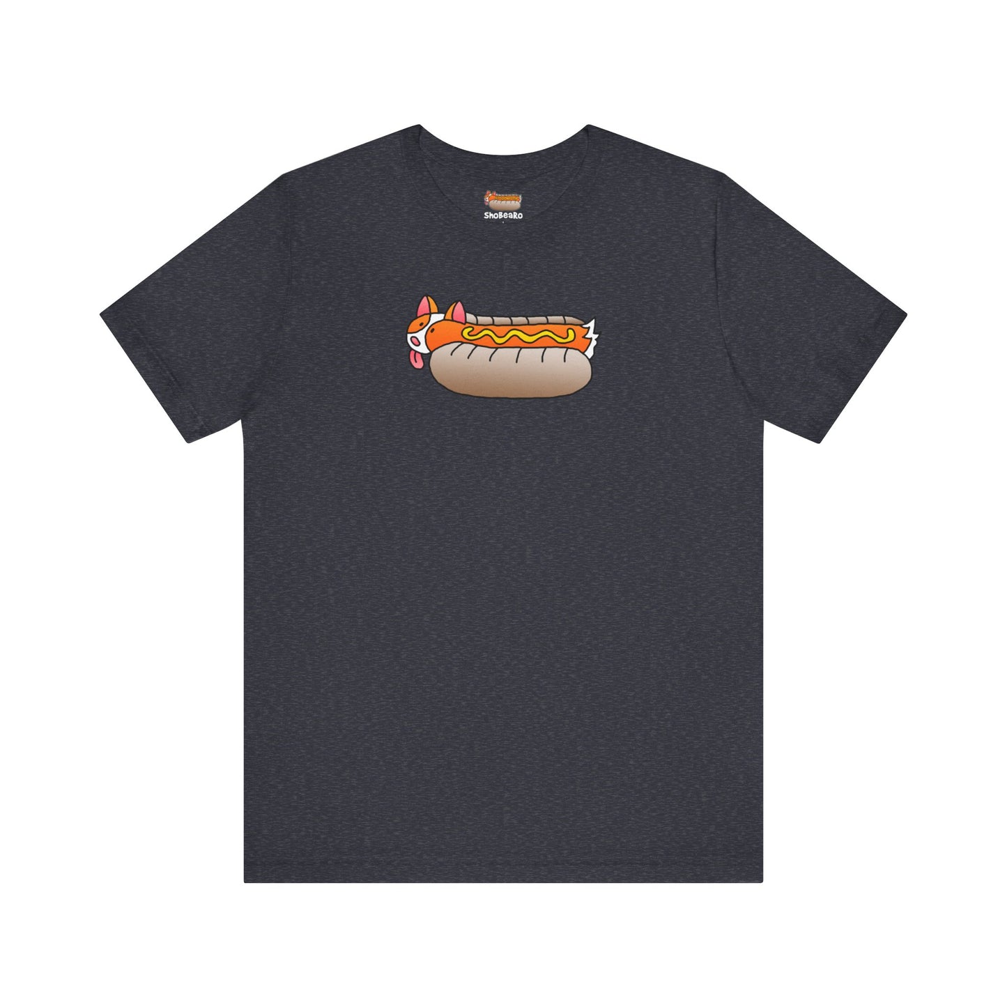 ShoBeaRo T-shirt Corgi Hot Dog Women & Men