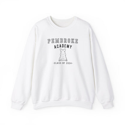 Corgi Sweatshirt Pembroke Academy Class of 2024 Women & Man