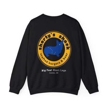 Corgi Sweatshirt Shorty's Shack Alaska Bar Women & Men