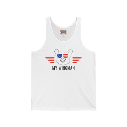 Corgi Tank Top Wingman Women & Men