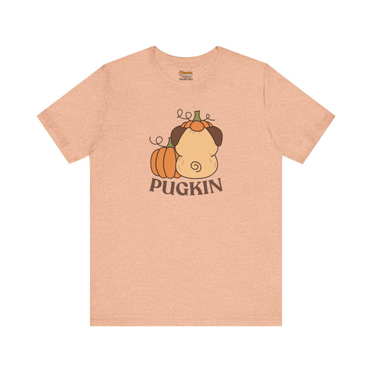 Pug T-shirt Pumpkin Women & Men