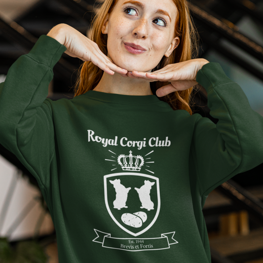 Corgi Sweatshirt Royal Corgi Club Women & Men